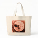 A Trip to the Moon (Sepia Rose) Canvas Bags