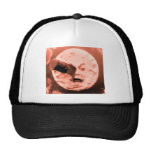 A Trip to the Moon (Sepia Rose) Trucker Hat