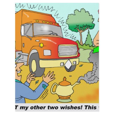 A TRUCKER'S FIRST WISH LETTERHEAD by trucker_gifts