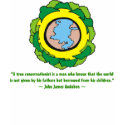 A True Conservationist t-shirts