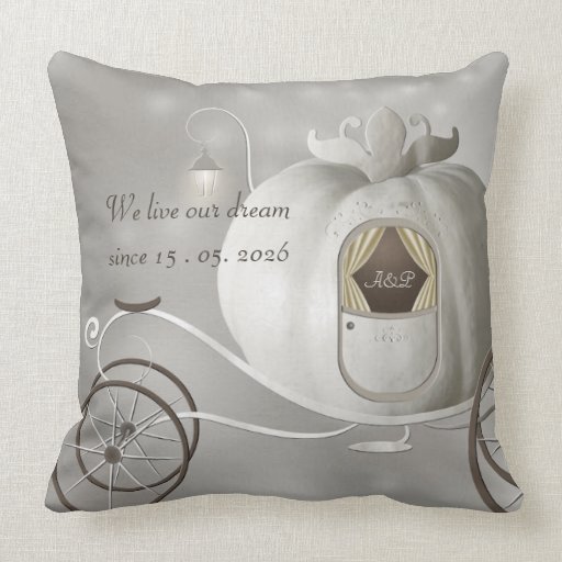 A True Fairy Tale Wedding Favor Pillow