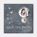 A True Fairy Tale Wedding Save the Date Fridge Magnets