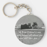 A True Friend Keychain