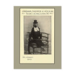 A True Oddity - A Monkey in a Suit postcards