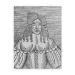 A Tudor Lady with bared breasts Post Cards