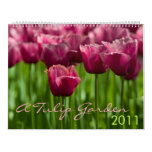 A Tulip Garden 2011 Calendar style=border:0;
