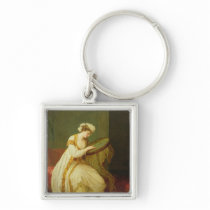 A Turkish Woman, 1773 Key Chain