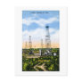 A Typical Oklahoma Oil Field Postcard