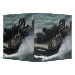 A US Navy Landing Craft Air Cushion binders
