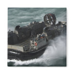 A US Navy Landing Craft Air Cushion Fridge Magnets