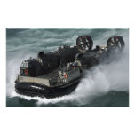 A US Navy Landing Craft Air Cushion
