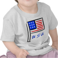 A USA Flag Shirts