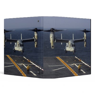 A V-22 Osprey aircraft prepares to land Binder by stocktrek