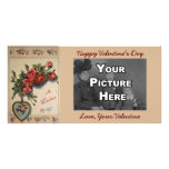 A Valentine Message Vintage Photo Card