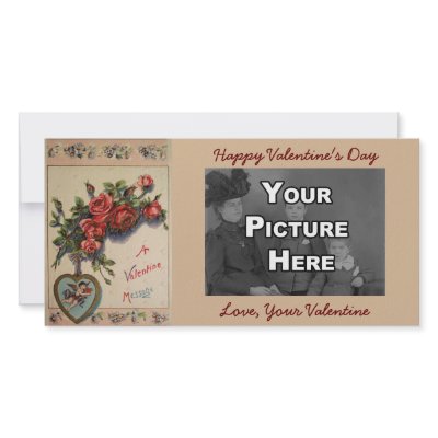 A Valentine Message Vintage Photo Card by vintageamerican