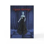 A Vampire Birthday card