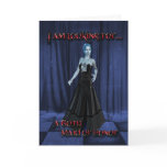 A Vampire card for a maid of honor request