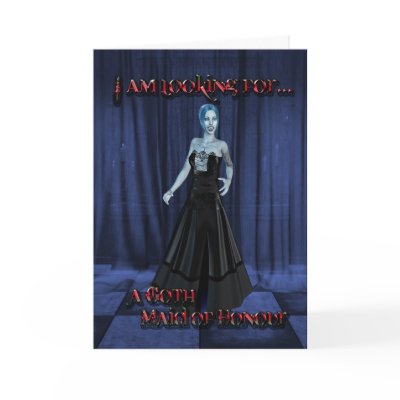 A Vampire card for a maid of honour request by Eggznbeenz