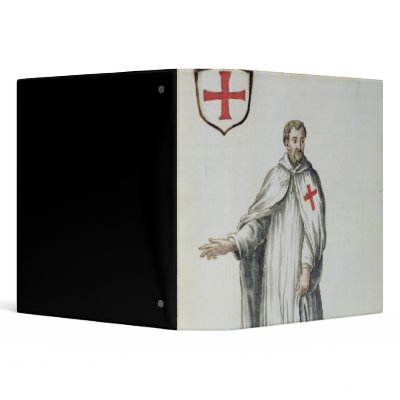 A Venetian Templar 3 Ring Binders by bridgemanart