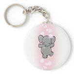 a very clean elephant keychain