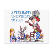A Very Happy Unbirthday To You! Postcards