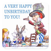 A Very Happy Unbirthday To You! Sticker