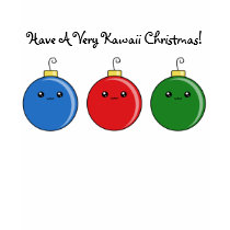 A Very Kawaii Christmas Ornaments T-Shirt