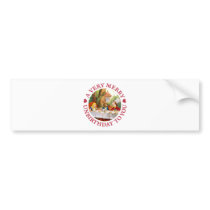 A Very Merry Unbirthday To  You! Bumper Stickers