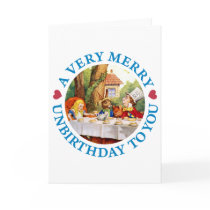 A VERY MERRY UNBIRTHDAY TO YOU CARD
