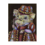 A very respectable rat postcard