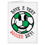 A Very Soccer Day! Card