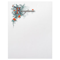 A very special bar letterhead design