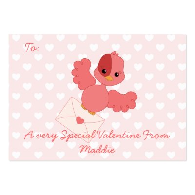 A Very Special Valentine Business Card Templates by candystore