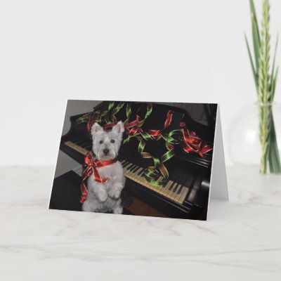 A Very Westie Christmas Card