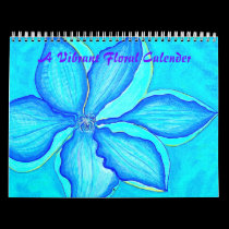 A Vibrant Floral Calender calendars