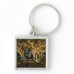 A Victorian Christmas - Canton, MS Keychain