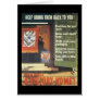 A Victory Home World War 2 Greeting Card