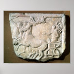 A victory in the four horse chariot race posters