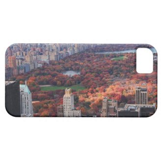 A view from above: Autumn in Central Park 01 iPhone 5 Case