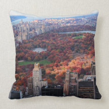 A view from above: Autumn in Central Park 01 Pillows