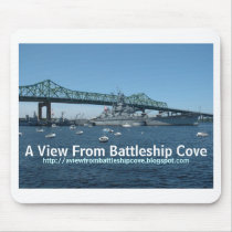 A View From Battleship Cove Mousepad