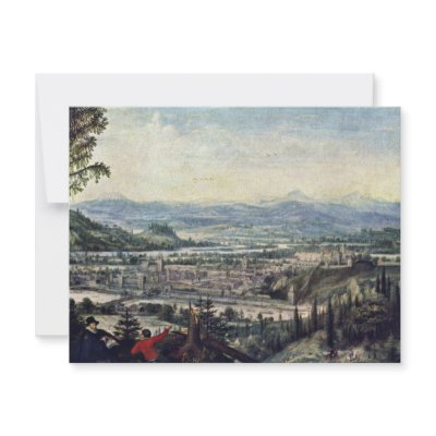 A View From Linz By Valckenborch Lucas Van (Best Q Personalized Announcement by Artcollection
