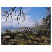A view from Ord across Loch Eishort, Scotland in E Flyer Design