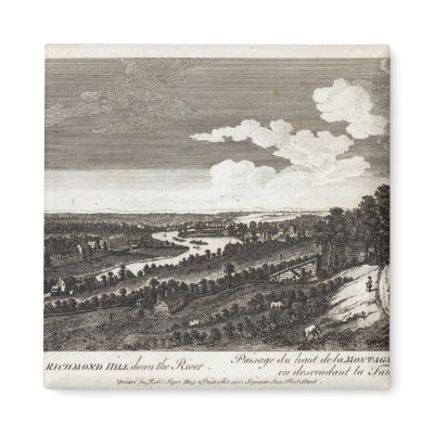 A View from Richmond Hill down the River Magnet by bridgemanart