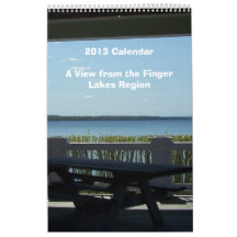 A View from the Finger Lakes Region Wall Calendar