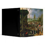 A View of Antwerp harbour binders