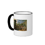 A View of Antwerp harbour Coffee Mug