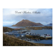 A View of Dutch Harbor, Alaska Post Cards