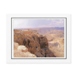 A view of Masada Postcard