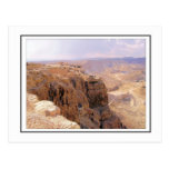 A view of Masada Postcard